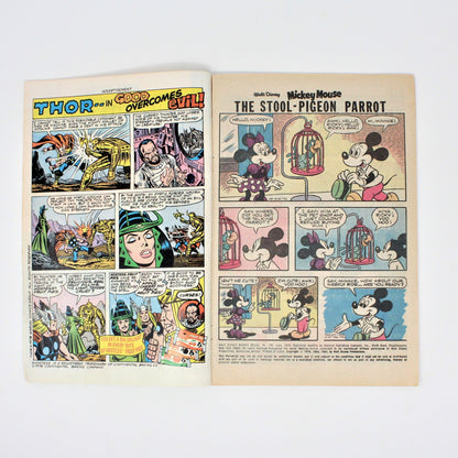 Comic Book, Gold Key, Walt Disney, Mickey Mouse #196, Vintage 1979