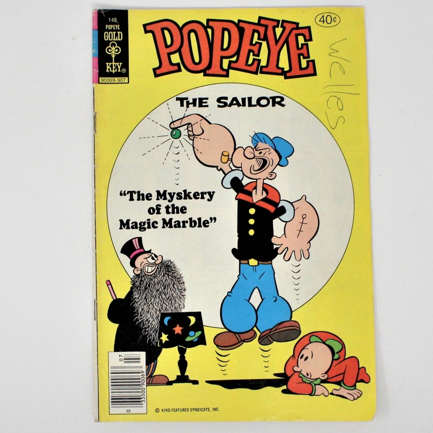 Comic Book, Gold Key, Popeye The Sailor #148, Vintage 1979