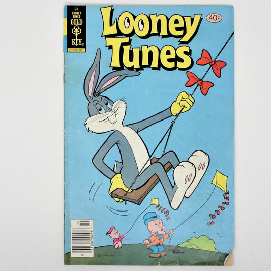 Comic Book, Gold Key, Looney Tunes, Bugs Bunny #28, Vintage 1979