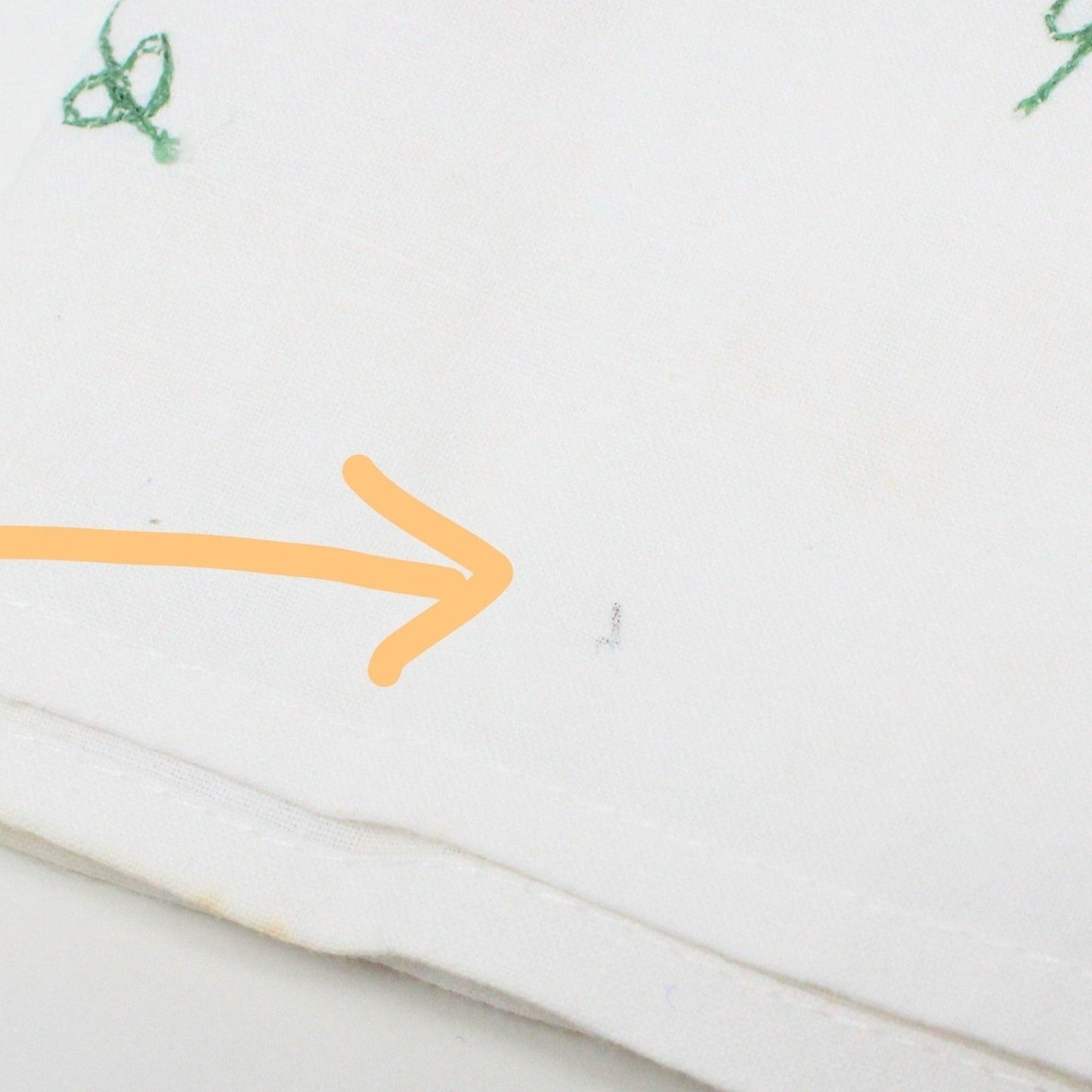 Tea Towels / Fingertip Towels, Embroidered & Appliqué Floral, Set of 2, Vintage, Unused