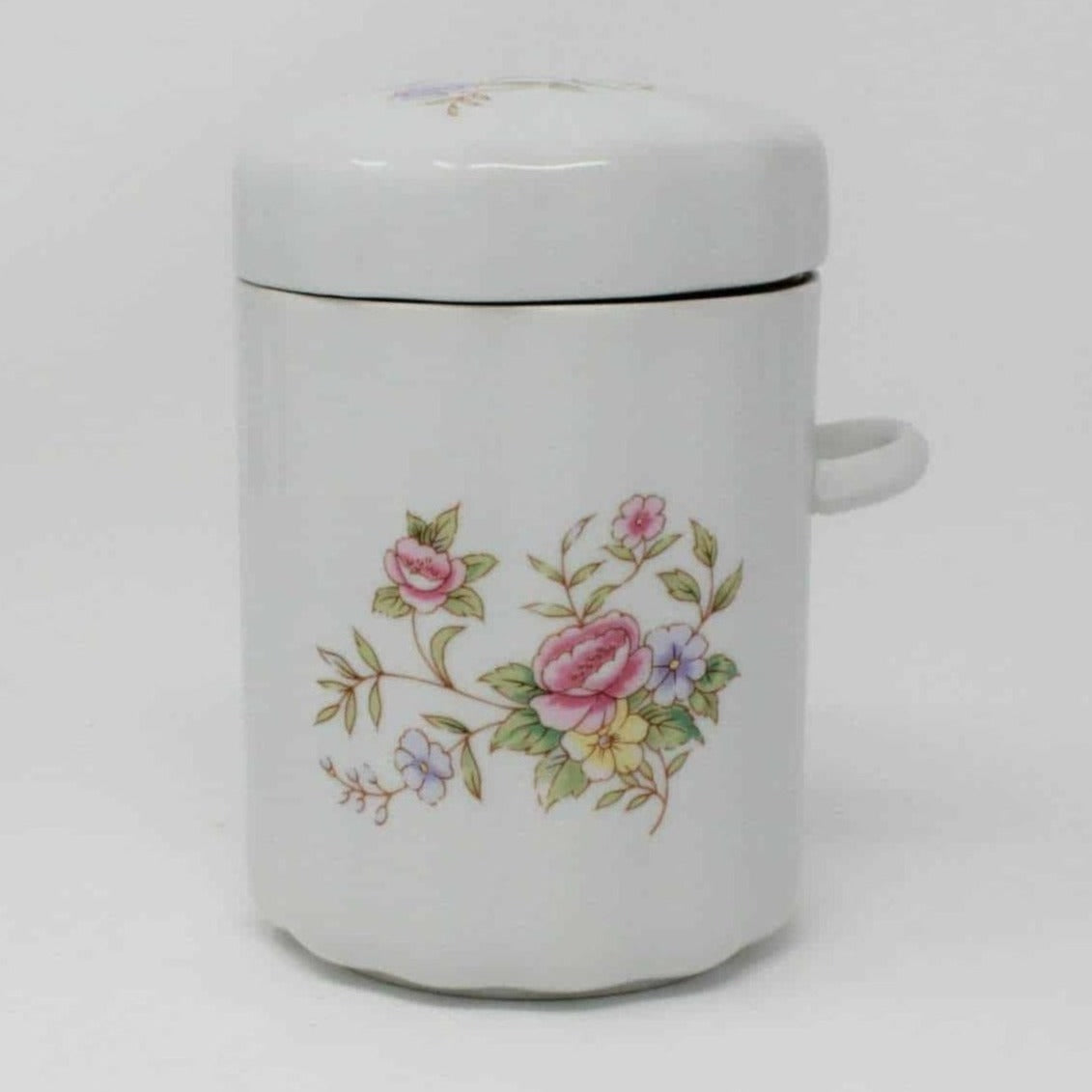 Canister, FTD, Floral, Taiwan, Vintage