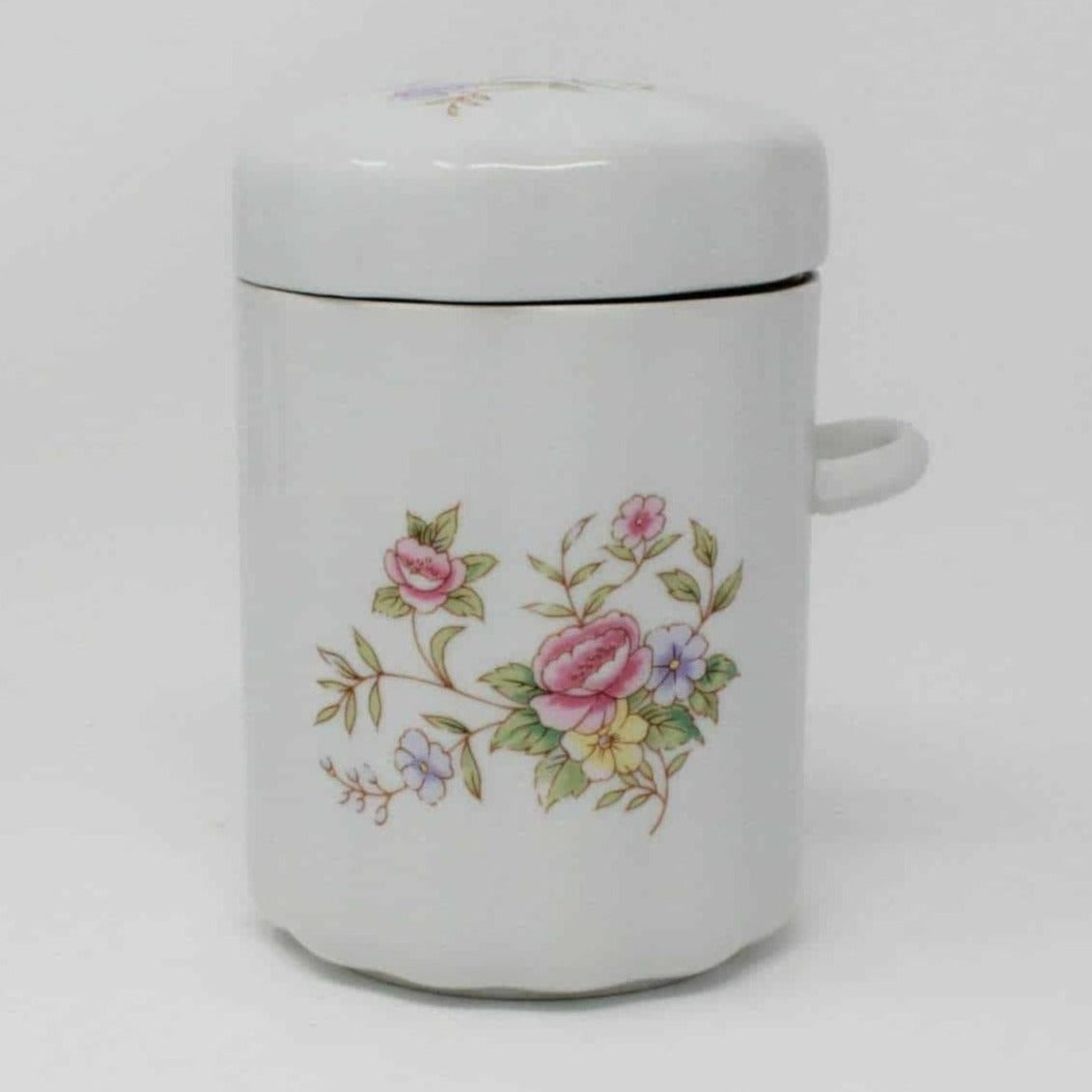 Canister, FTD, Floral, Taiwan, Vintage
