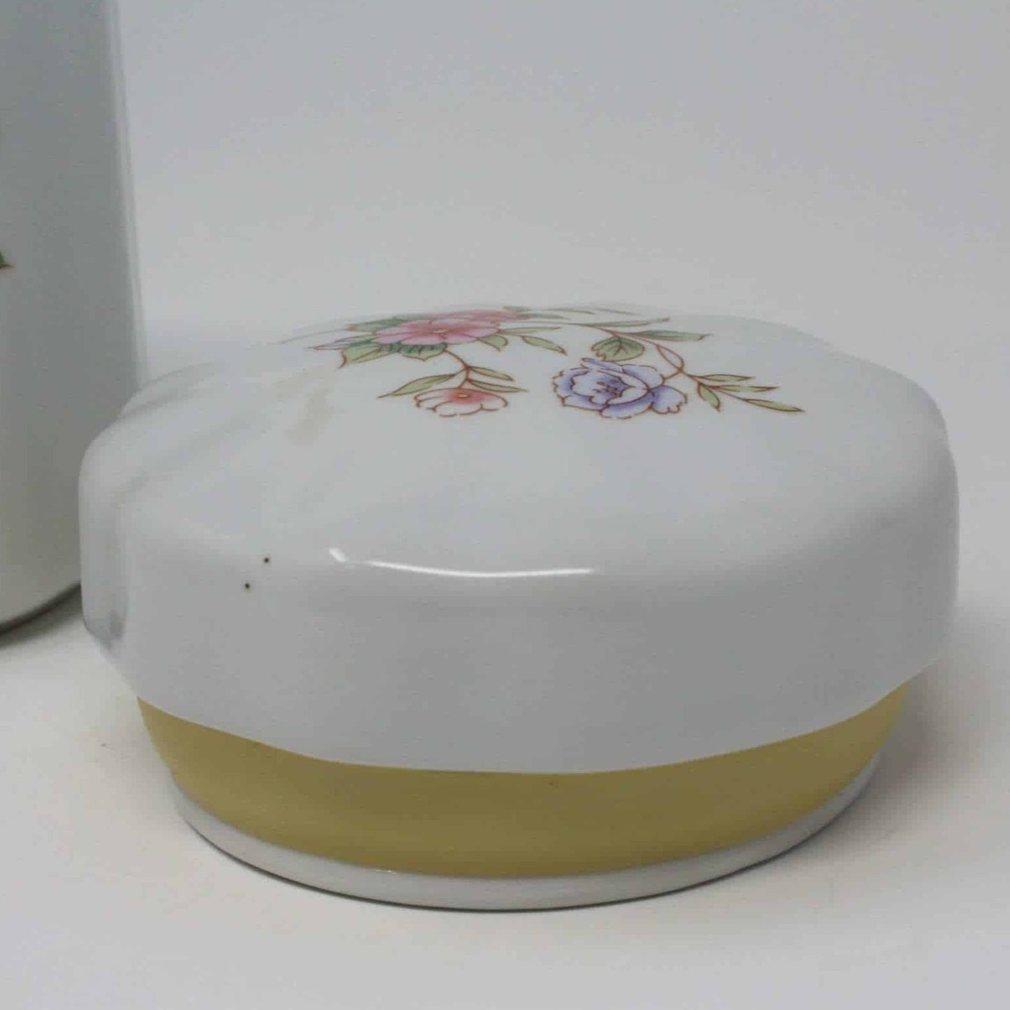 Canister, FTD, Floral, Taiwan, Vintage