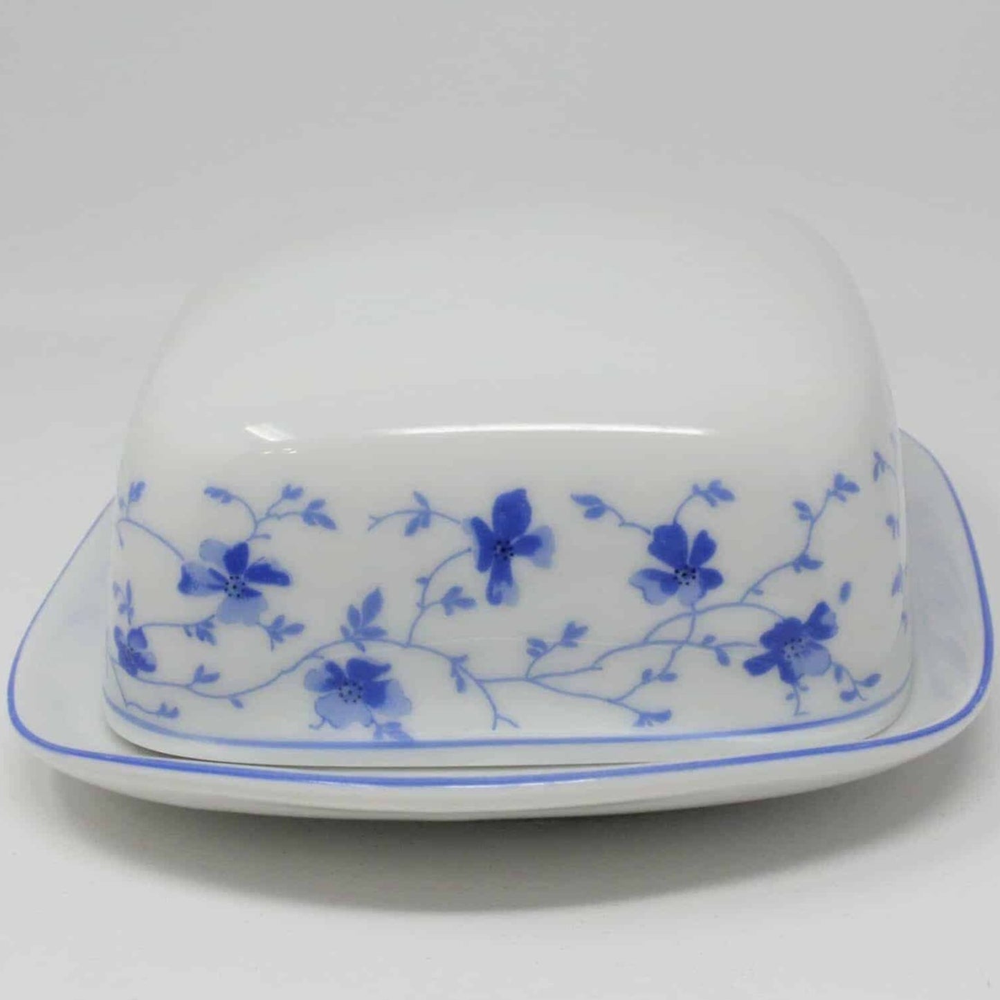Butter Dish, ARZBERG Porcelain, BLAUBLÜTEN (Blue Flowers)