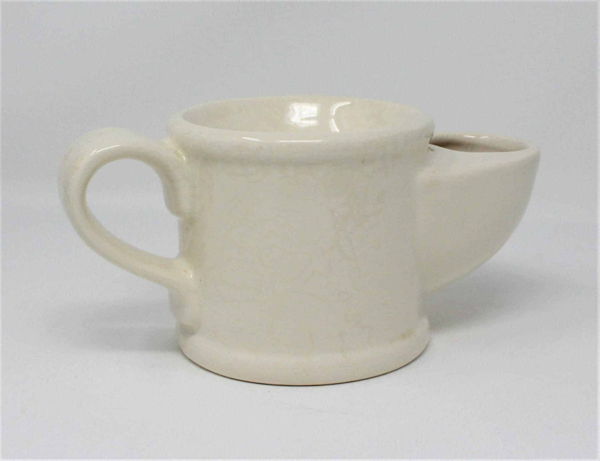 Shaving Mug / Scuttle: Wade Ceramics, Steam Roller by Aveling, Transfer Print, England, Vintage 1960s - SOLD