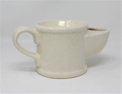 Shaving Mug / Scuttle: Wade Ceramics, Steam Roller by Aveling, Transfer Print, England, Vintage 1960s - SOLD