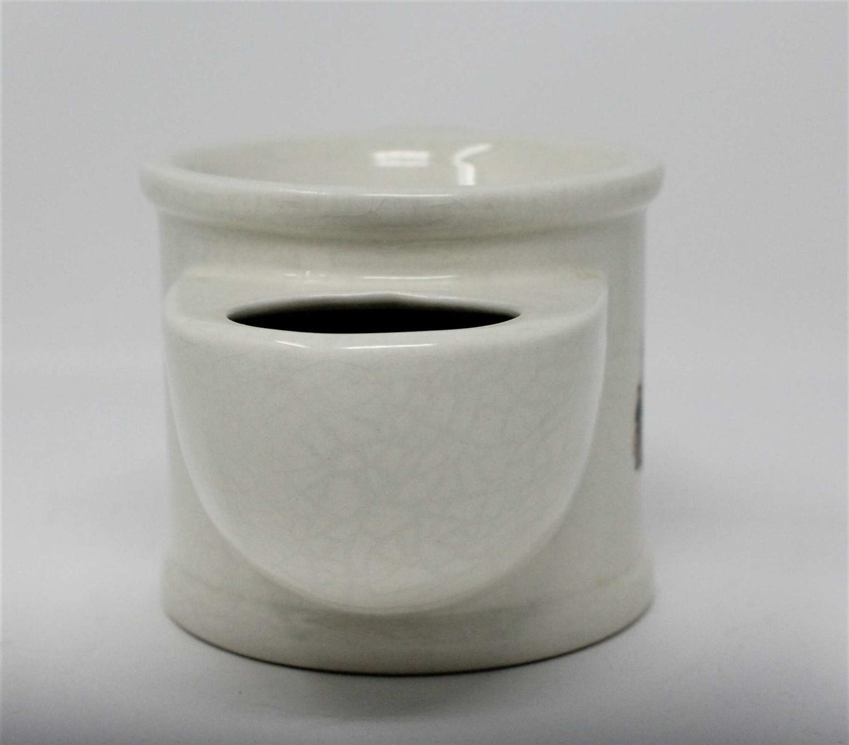Shaving Mug / Scuttle: Wade Ceramics, Steam Roller by Aveling, Transfer Print, England, Vintage 1960s - SOLD