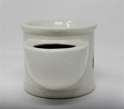 Shaving Mug / Scuttle: Wade Ceramics, Steam Roller by Aveling, Transfer Print, England, Vintage 1960s - SOLD