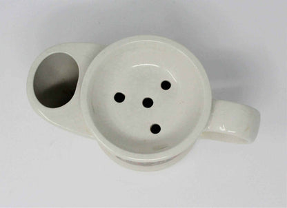 Shaving Mug / Scuttle: Wade Ceramics, Steam Roller by Aveling, Transfer Print, England, Vintage 1960s - SOLD
