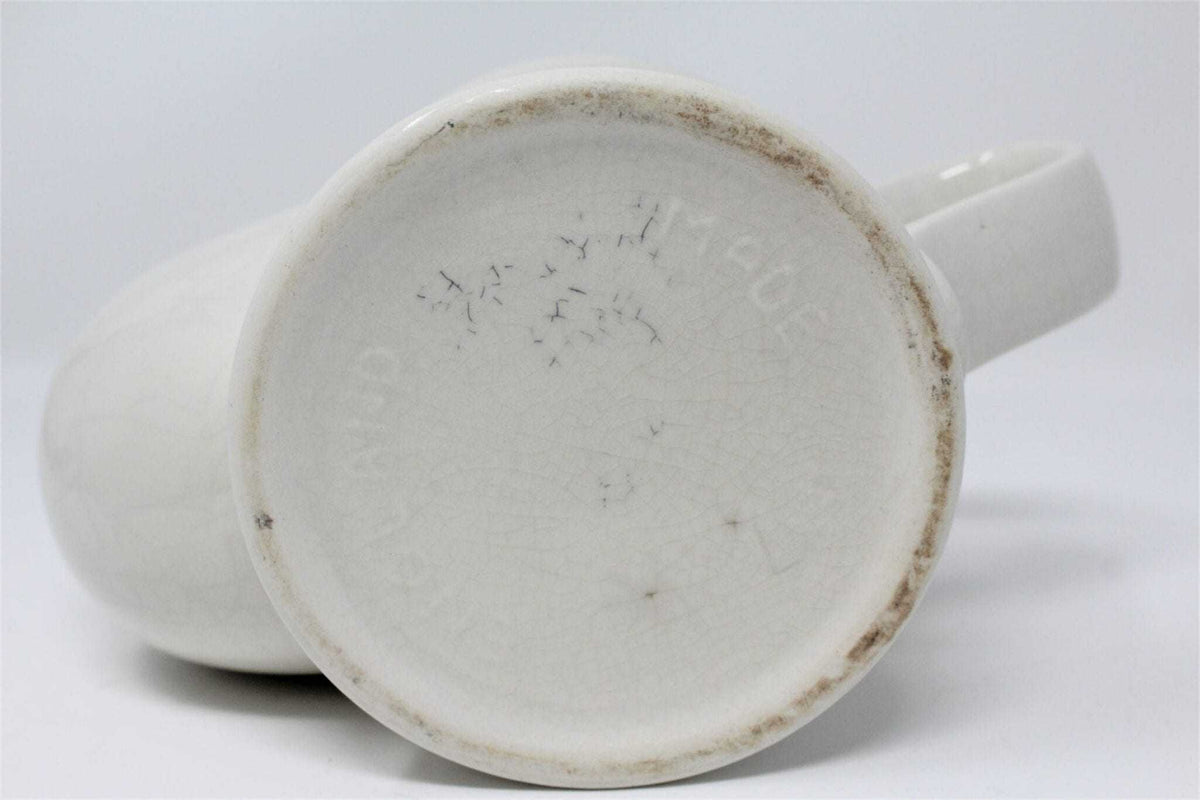 Shaving Mug / Scuttle: Wade Ceramics, Steam Roller by Aveling, Transfer Print, England, Vintage 1960s - SOLD