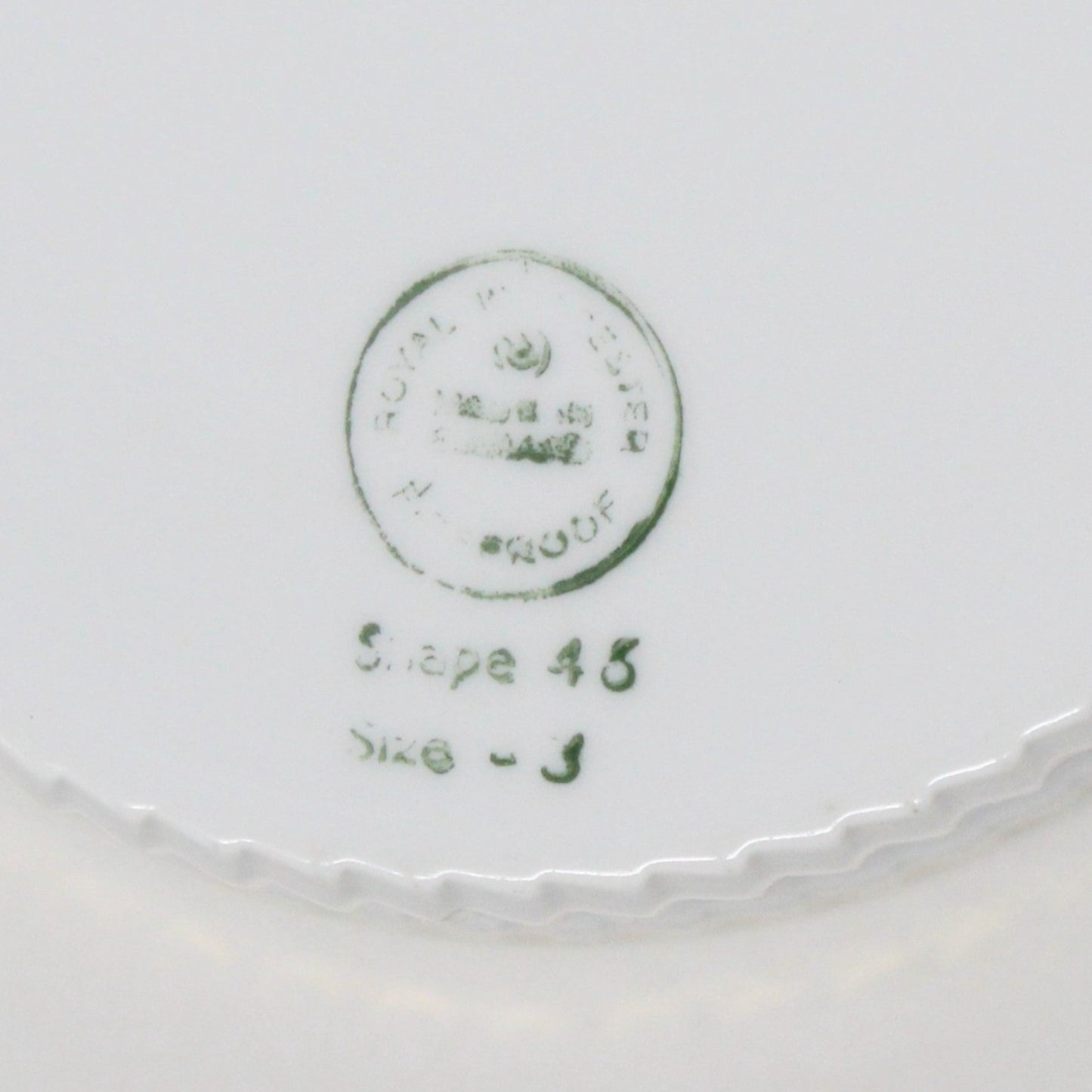 Soufflé Dish, Royal Worcester, Evesham Gold, 5", Vintage