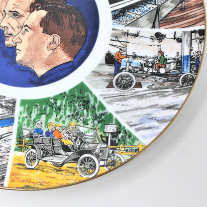 Decorative Plate, Ford Motor Co, Commemorative Collectible, Vintage