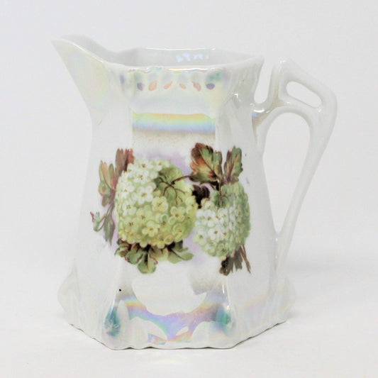 Creamer, Iridescent Hydrangeas, Germany 1308, Vintage, SOLD