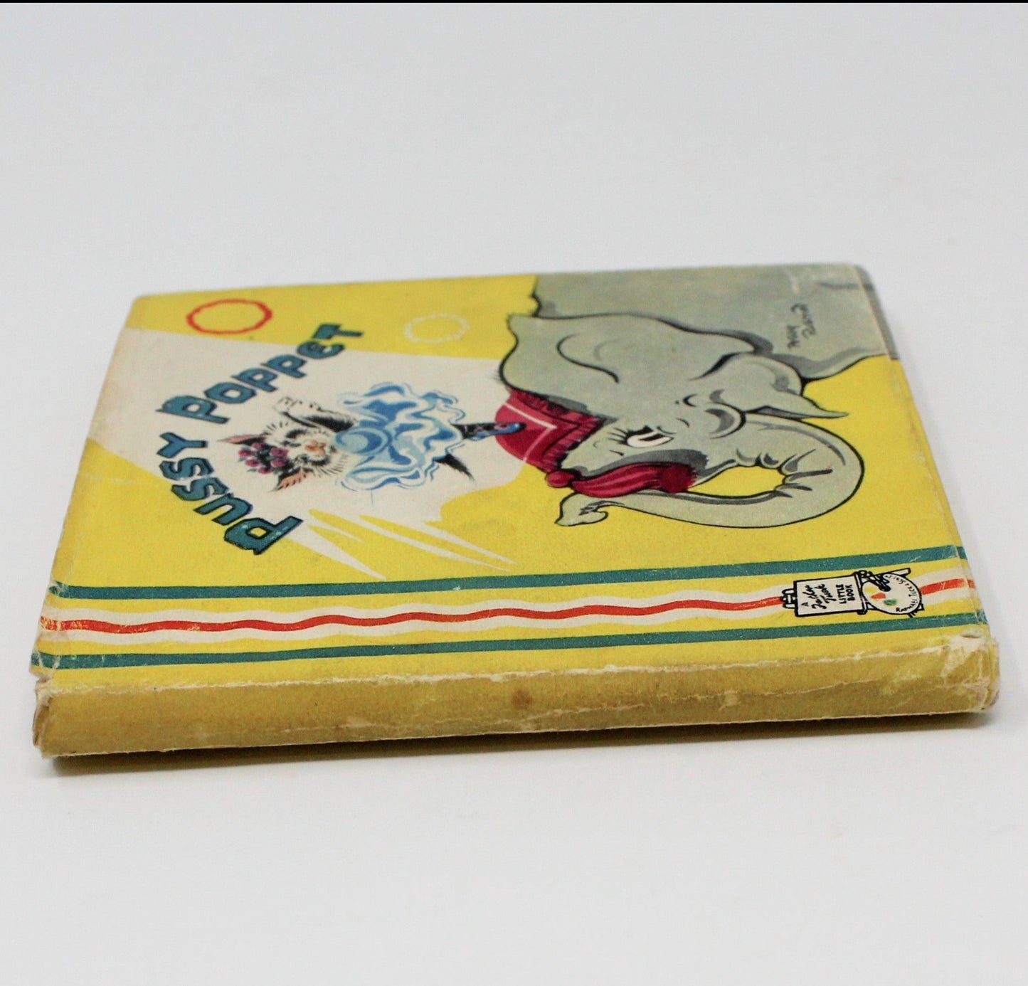 Children's Book, Father Tuck Little Books, Pussy Poppet, Hardcover, Vintage 1950's RARE