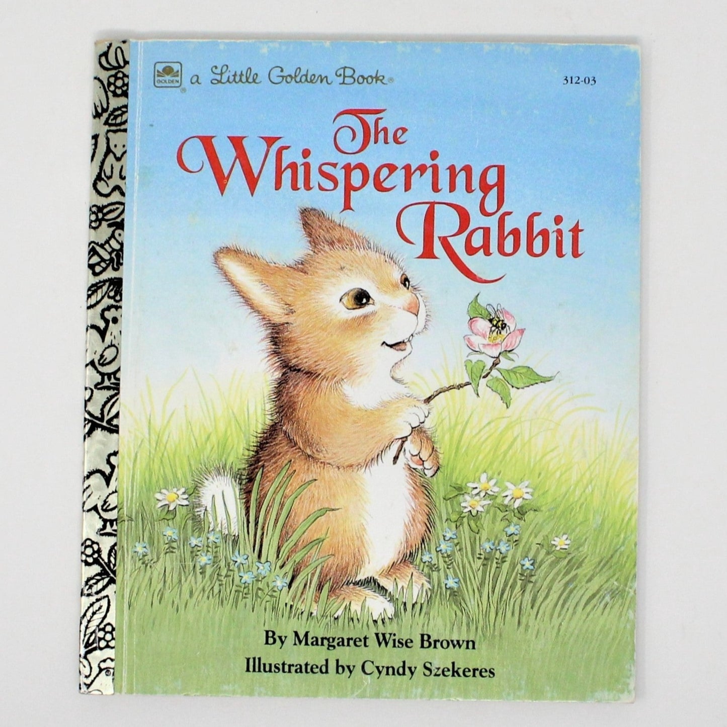 Children's Book, Little Golden Book, The Whispering Rabbit, Hardcover, Vintage 1992