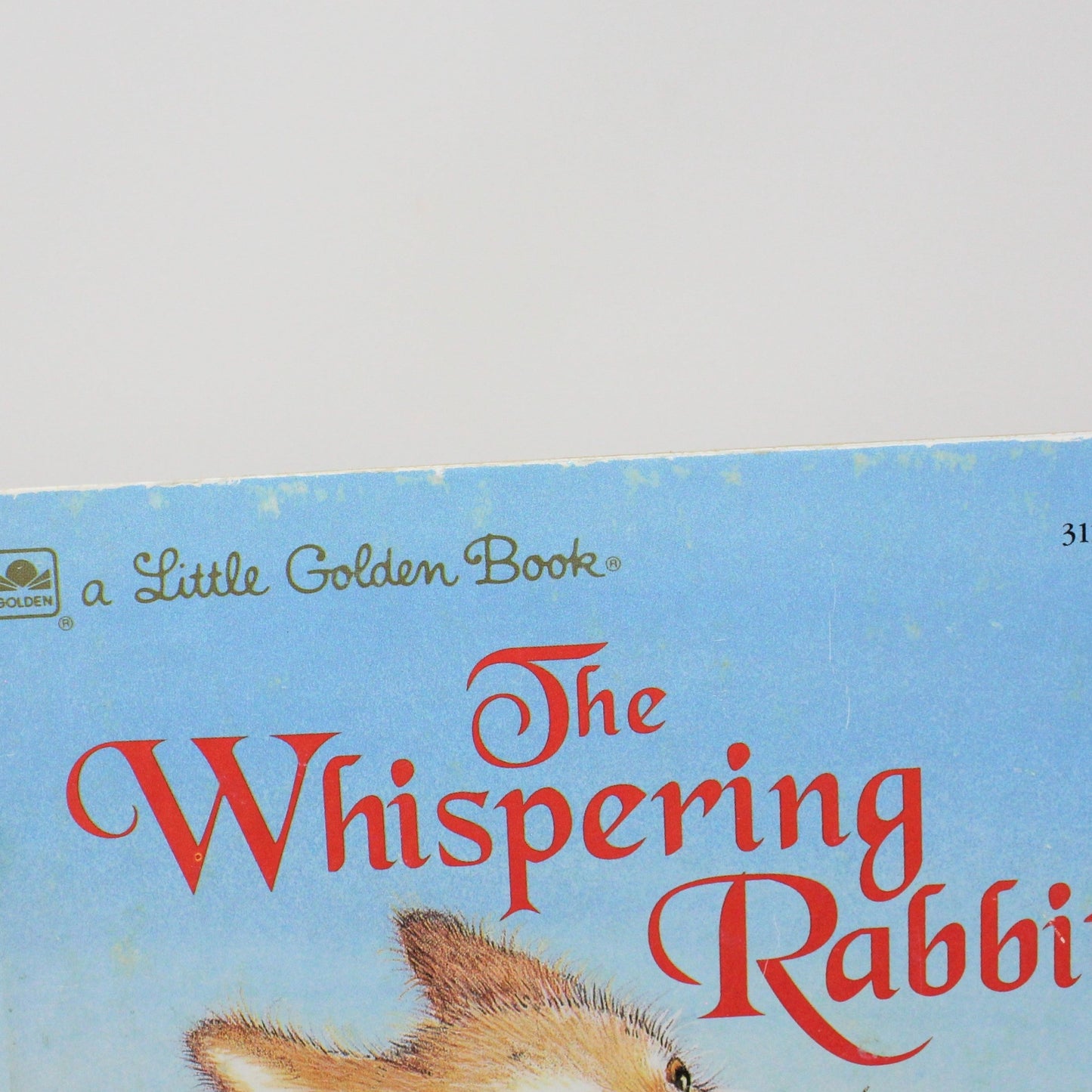 Children's Book, Little Golden Book, The Whispering Rabbit, Hardcover, Vintage 1992