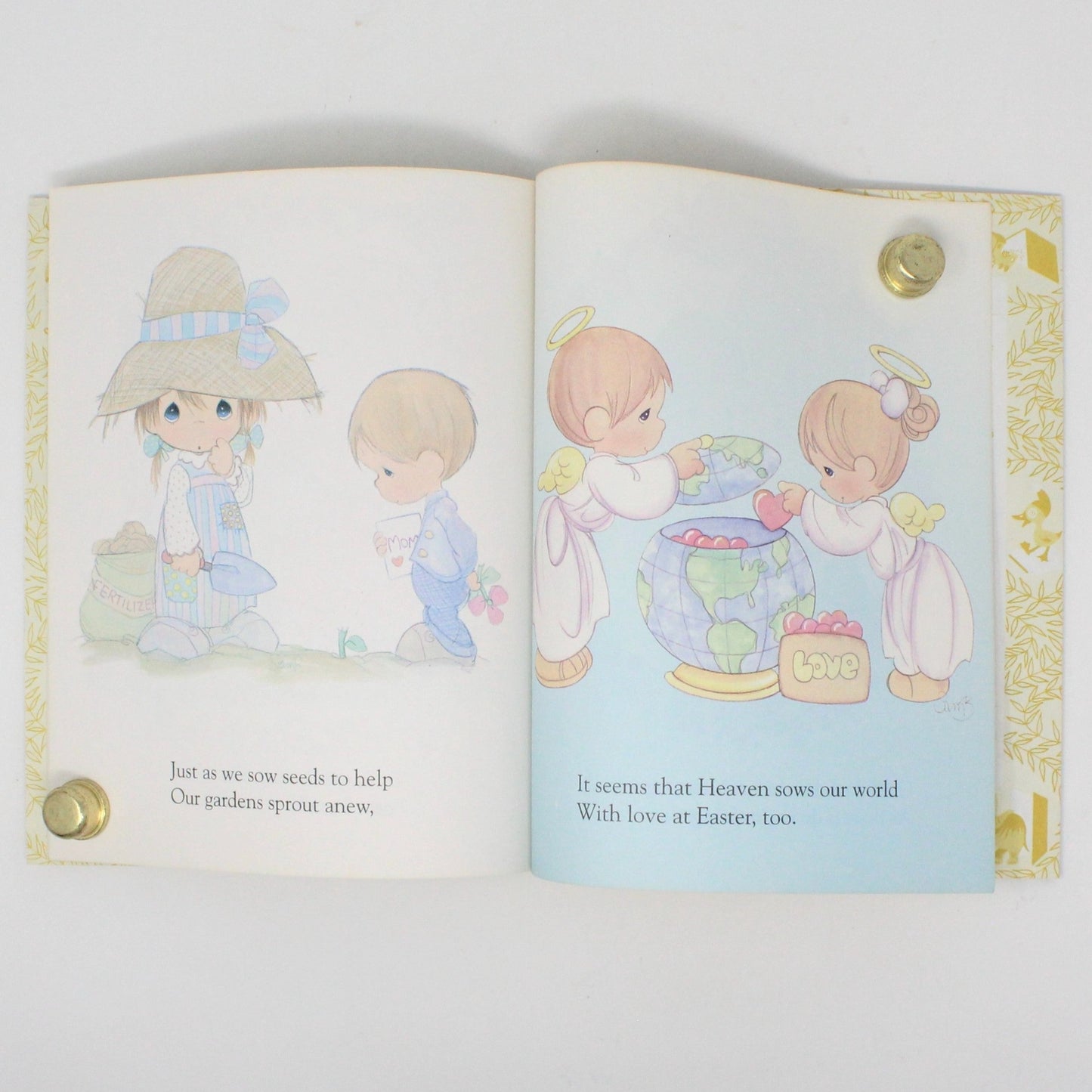 Children's Book, Little Golden Book, Precious Moments, The Wonder of Easter, Hardcover, First Edition 1997