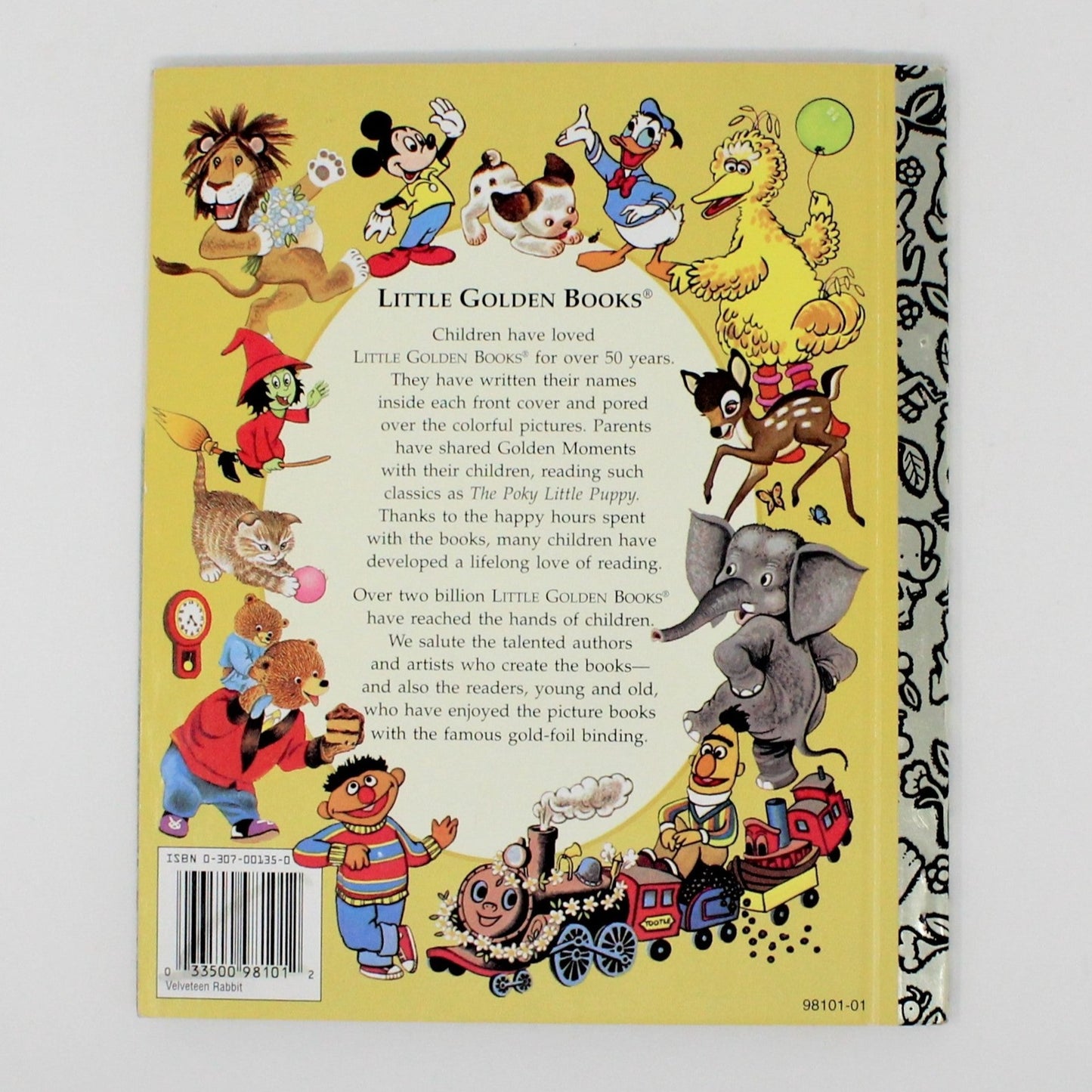 Children's Book, Little Golden Book, The Velveteen Rabbit, Hardcover, 1997
