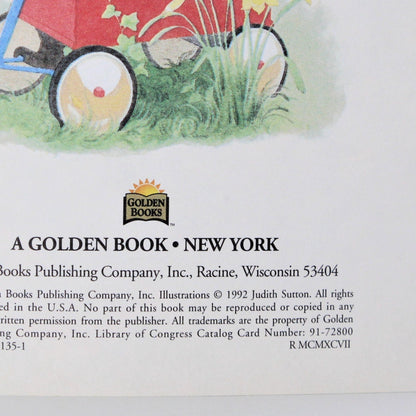 Children's Book, Little Golden Book, The Velveteen Rabbit, Hardcover, 1997