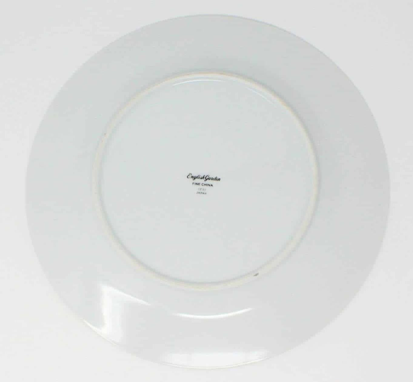 Dinner Plate, Fine China of Japan, English Garden, Set of 5, Vintage