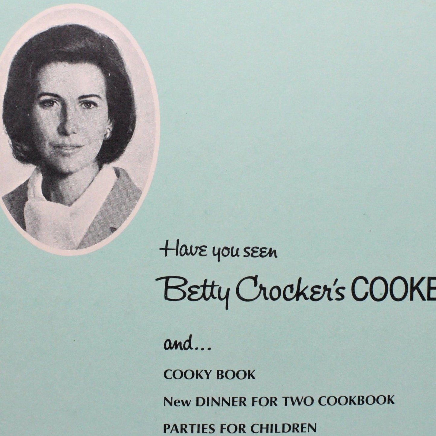 Book, Betty Crocker's New Dinner for Two Cookbook, Hardcover, Vintage 1971