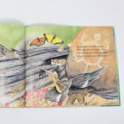 Children's Book, Lizards for Lunch, A Roadrunner's Tale, Storad, 1999