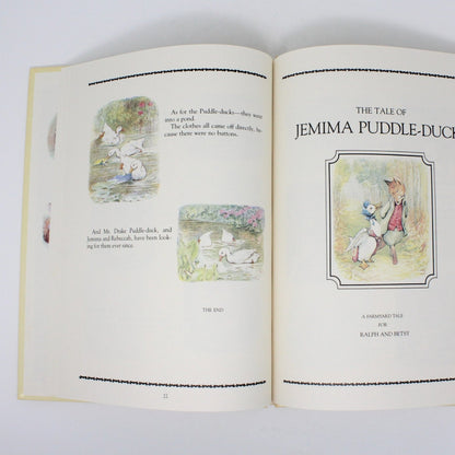 Children's Book, Giant Treasure of Beatrix Potter, Hardcover, Vintage 1984