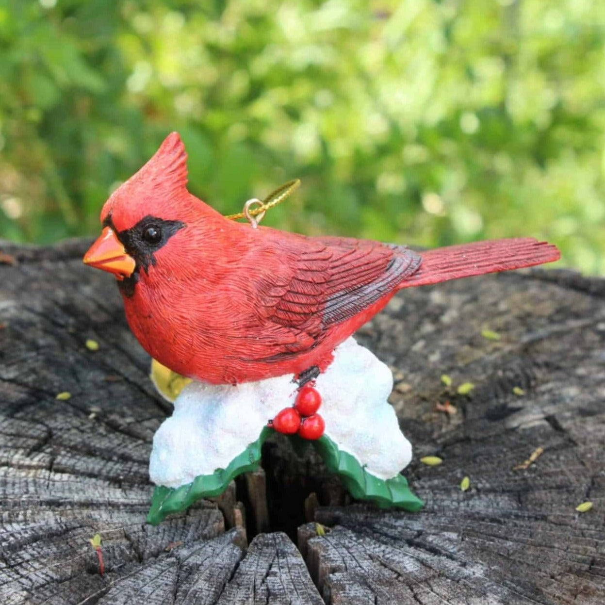 Cardinal Mints Ornaments, Danbury Mint Songbird Collection, Cardinal, 2004 – Antigo Trunk