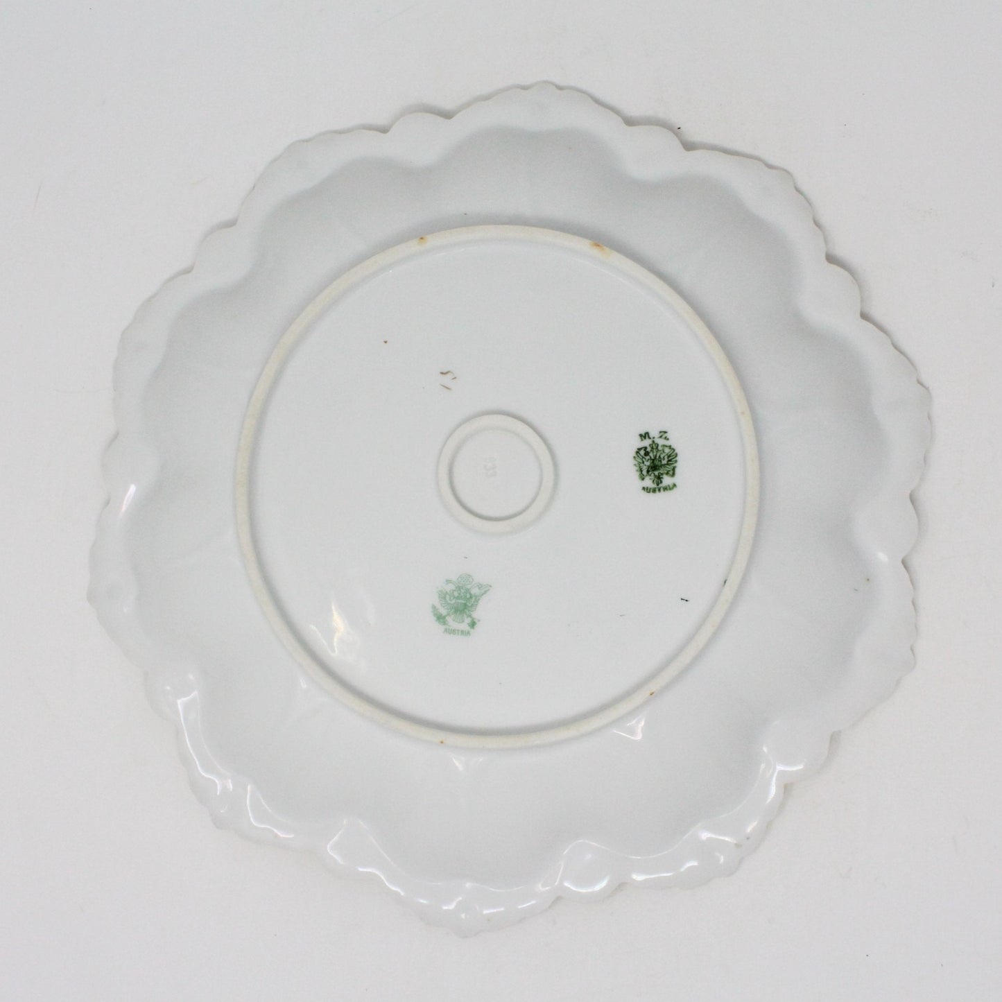 Bowl, M & Z Austria, Pink Roses, Antique