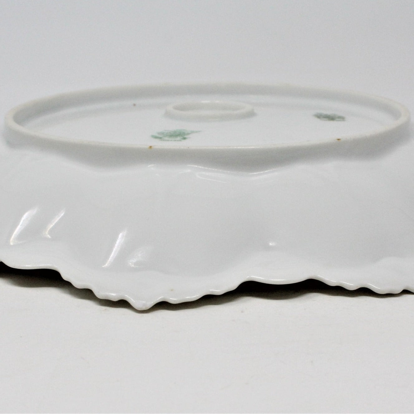 Bowl, M & Z Austria, Pink Roses, Antique