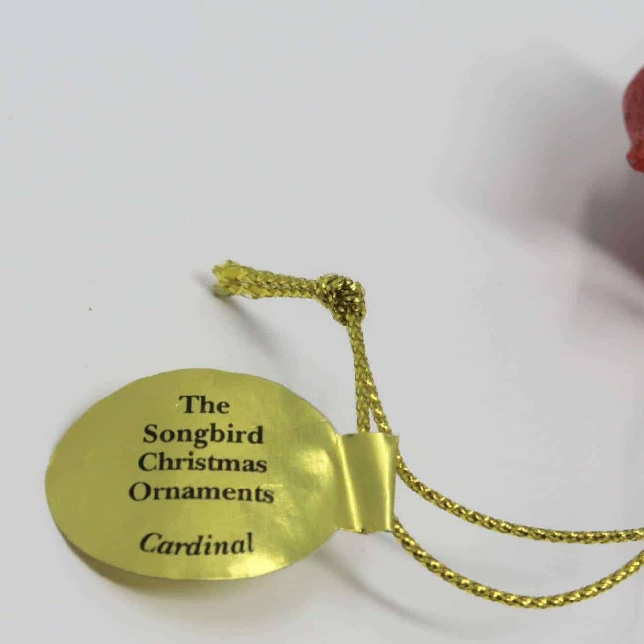 Ornaments, Danbury Mint Songbird Collection, Cardinal, 2004