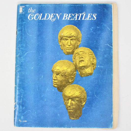 Sheet Music, The Golden Beatles, Lyrics / Photographs, Vintage 1965