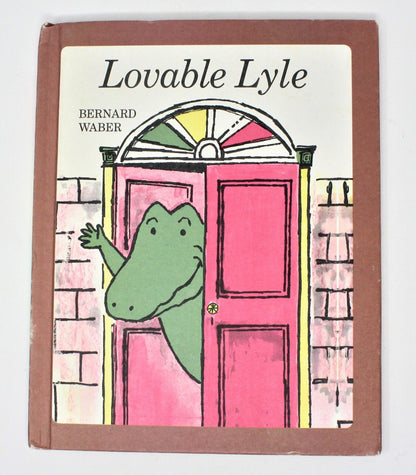 Children's Book, Lovable Lyle, Bernard Waber, Hardcover Vintage 1969