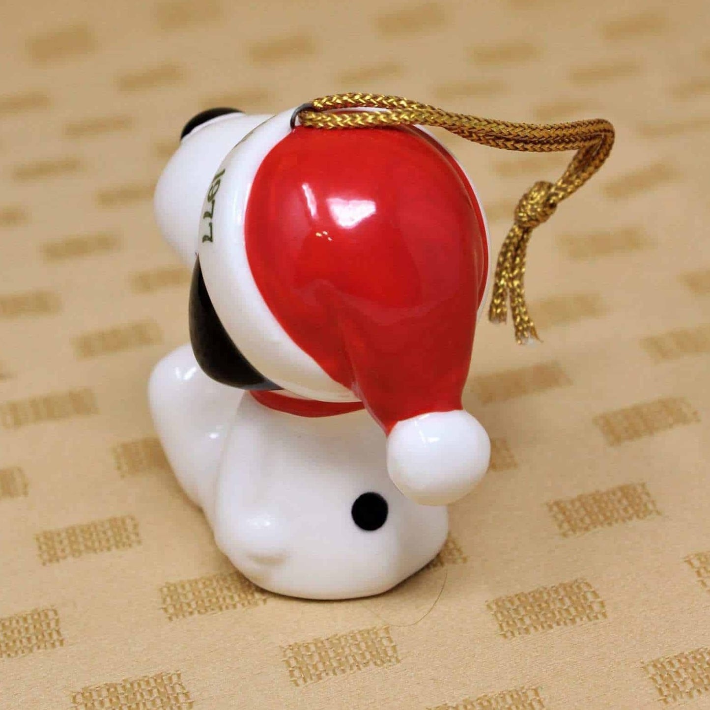 Ornament, Snoopy with Candy Cane, 1977, Vintage