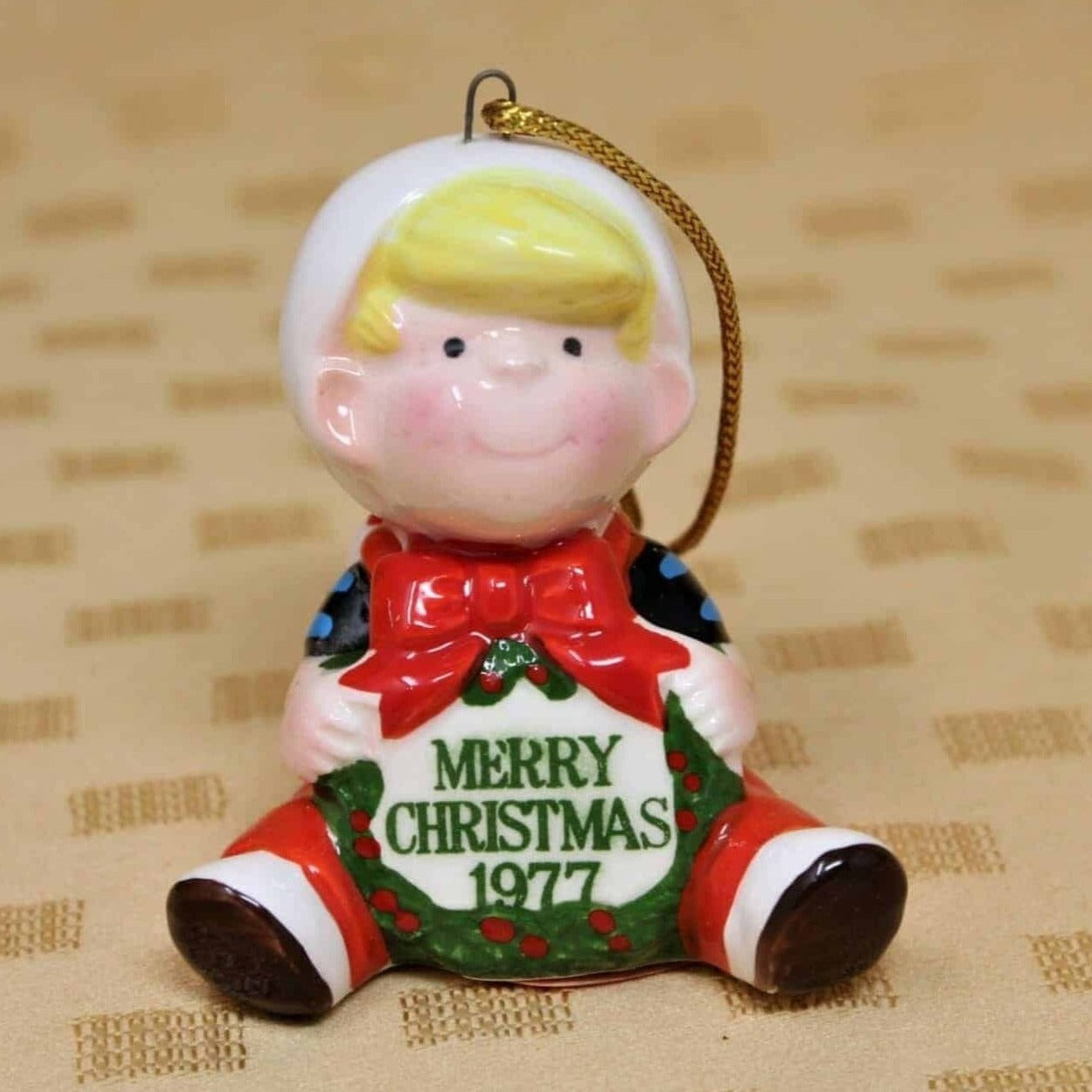 Ornaments, Dennis The Menace & Ruff, In Box, Vintage, NOS, 1977