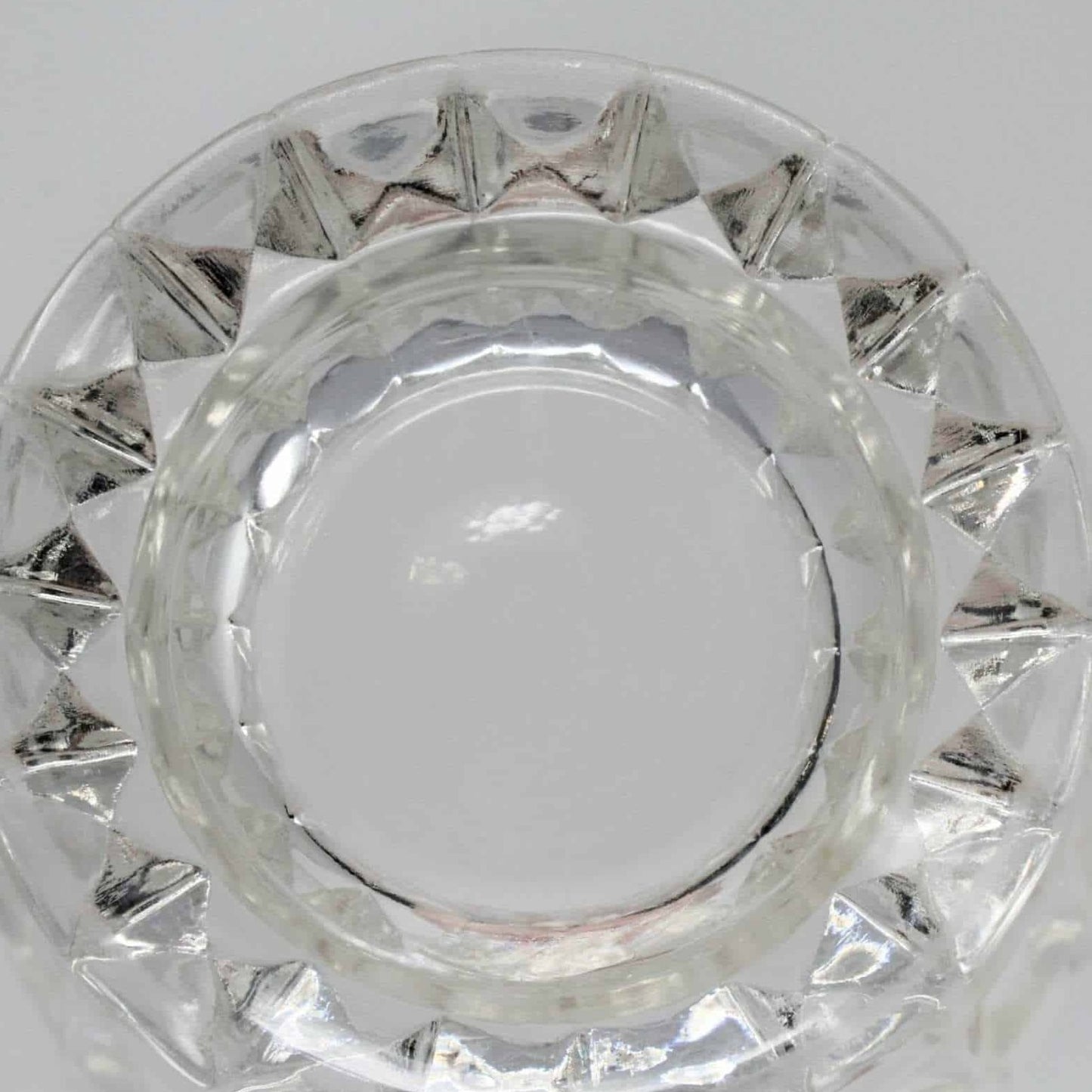 Creamer, Jeannette Glass Windsor Diamond (Holiday), Footed, Vintage