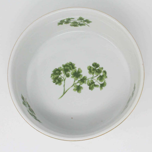 Souffle Dish, Sadek, Parsley 7378 Ovenware, 7", Vintage