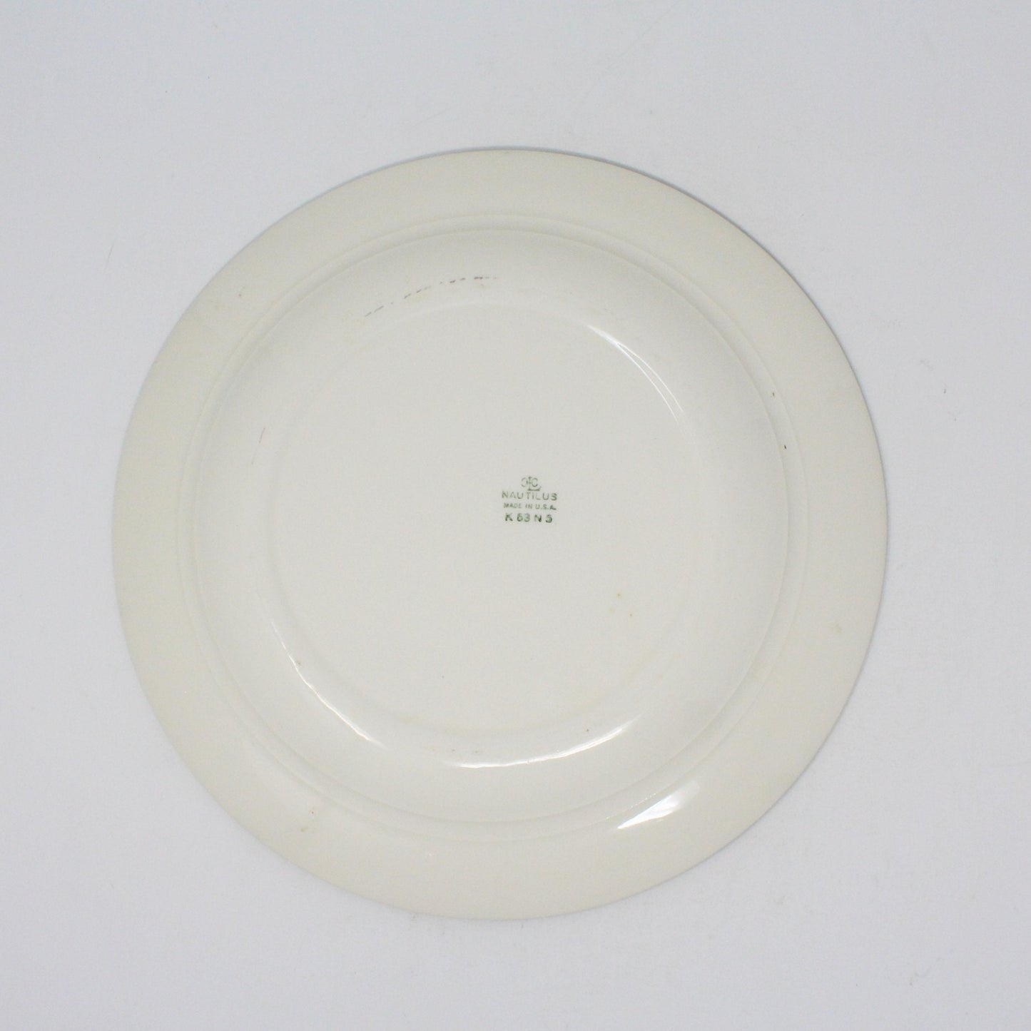 Decorative Plate, Souvenir State Collectors Plate, Maine, Homer Laughlin, Vintage 1953