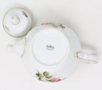 Teapot, Rosenthal SansSouci, Moss Rose, Germany, Vintage