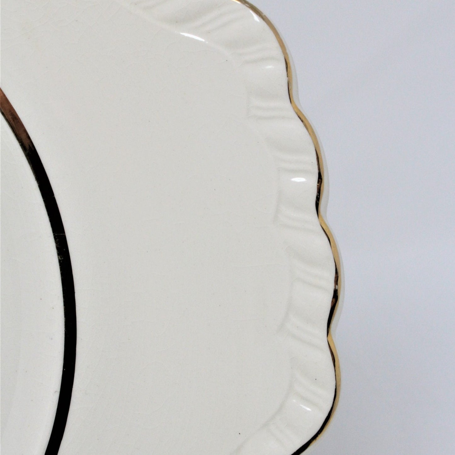 Cake Plate, American Limoges, Janis R132, Vintage, 14", USA