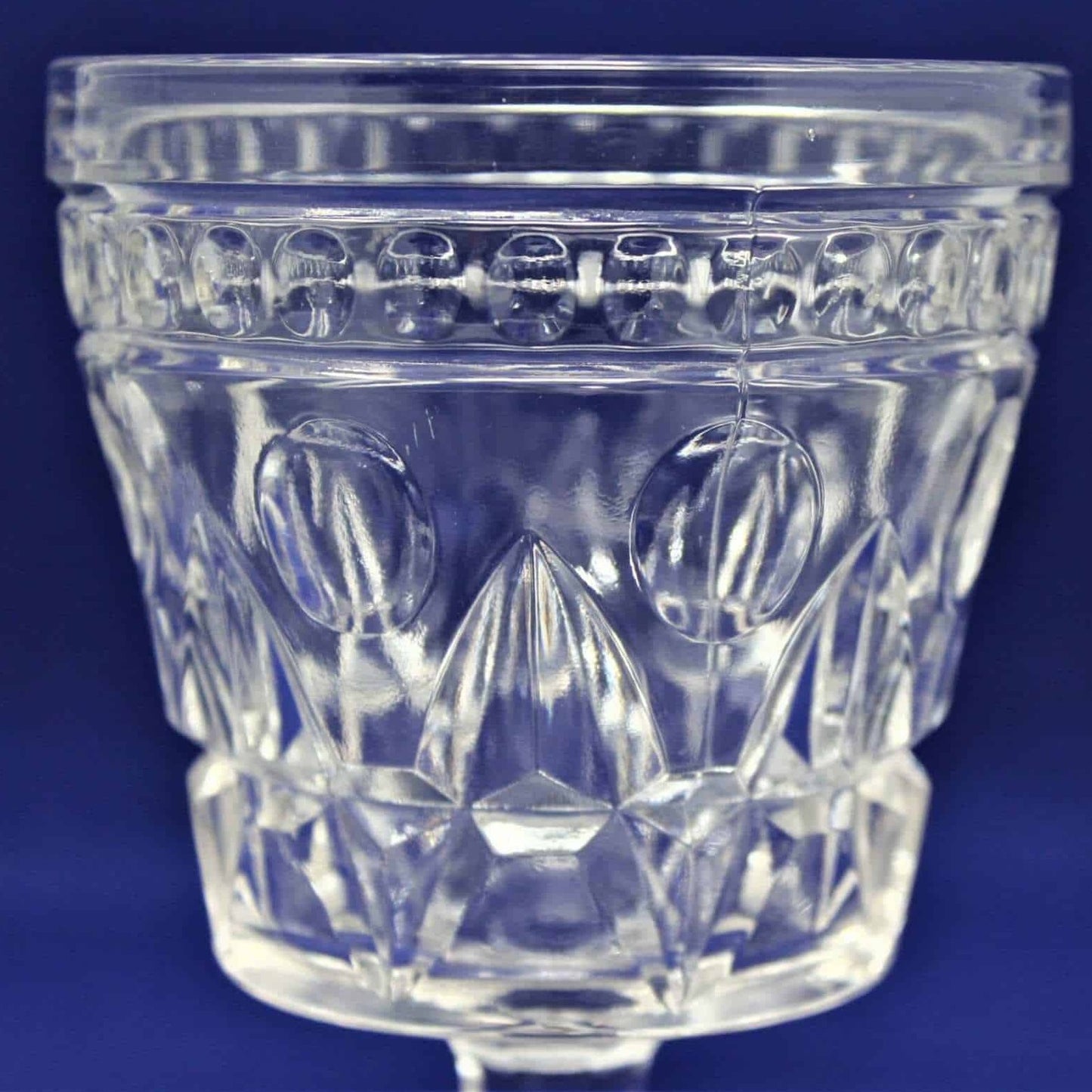 Water Goblets, Colony Glass, Park Lane, Set of 7, Vintage