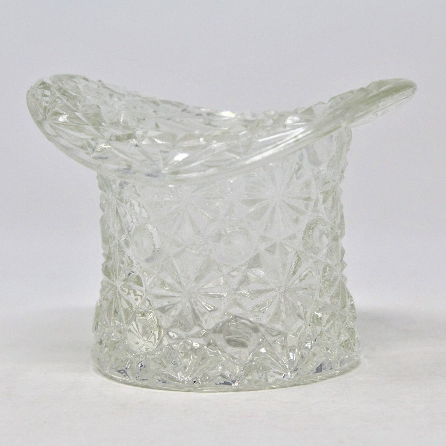 Top Hat, Fenton, Daisy & Button Clear Glass, Vintage