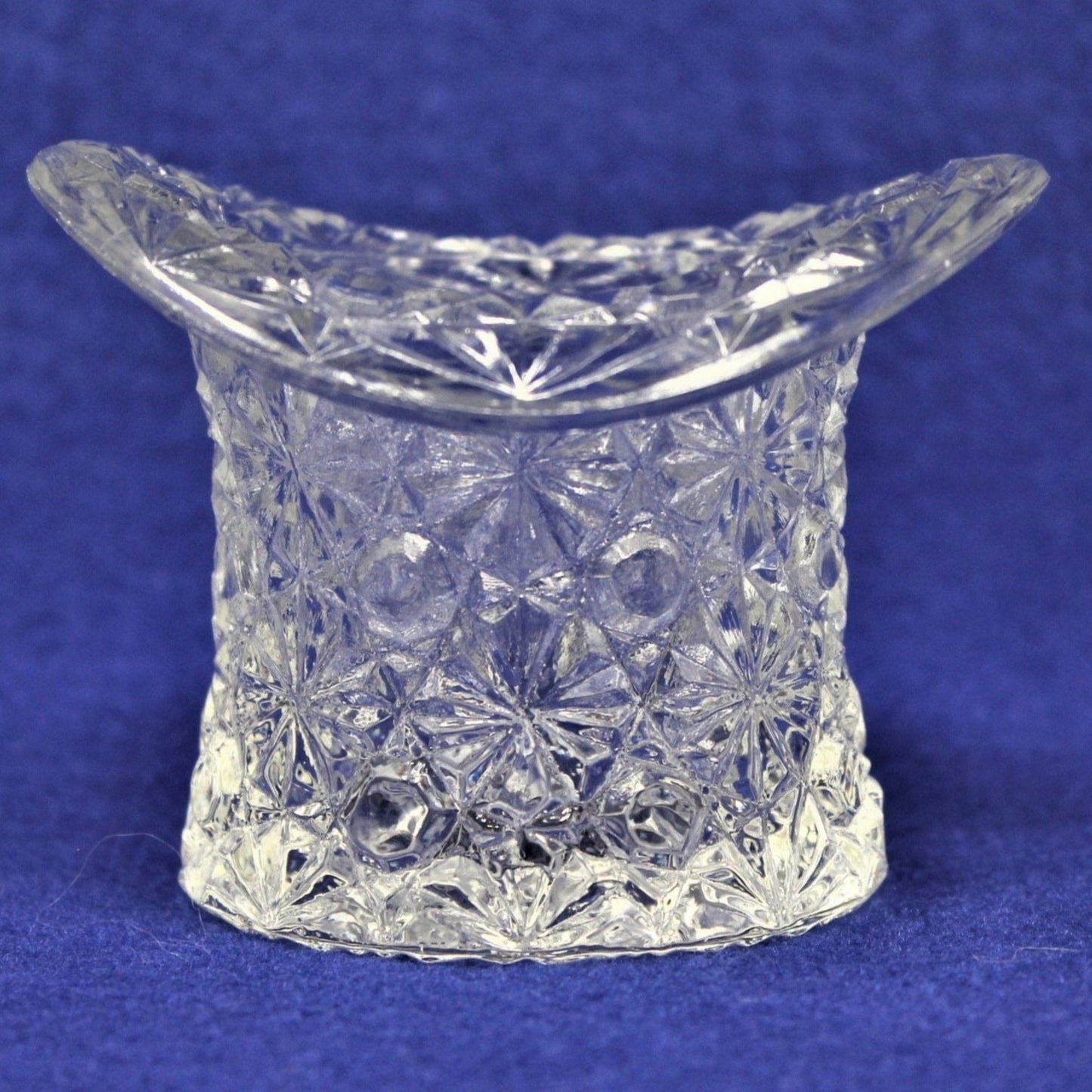 Top Hat, Fenton, Daisy & Button Clear Glass, Vintage