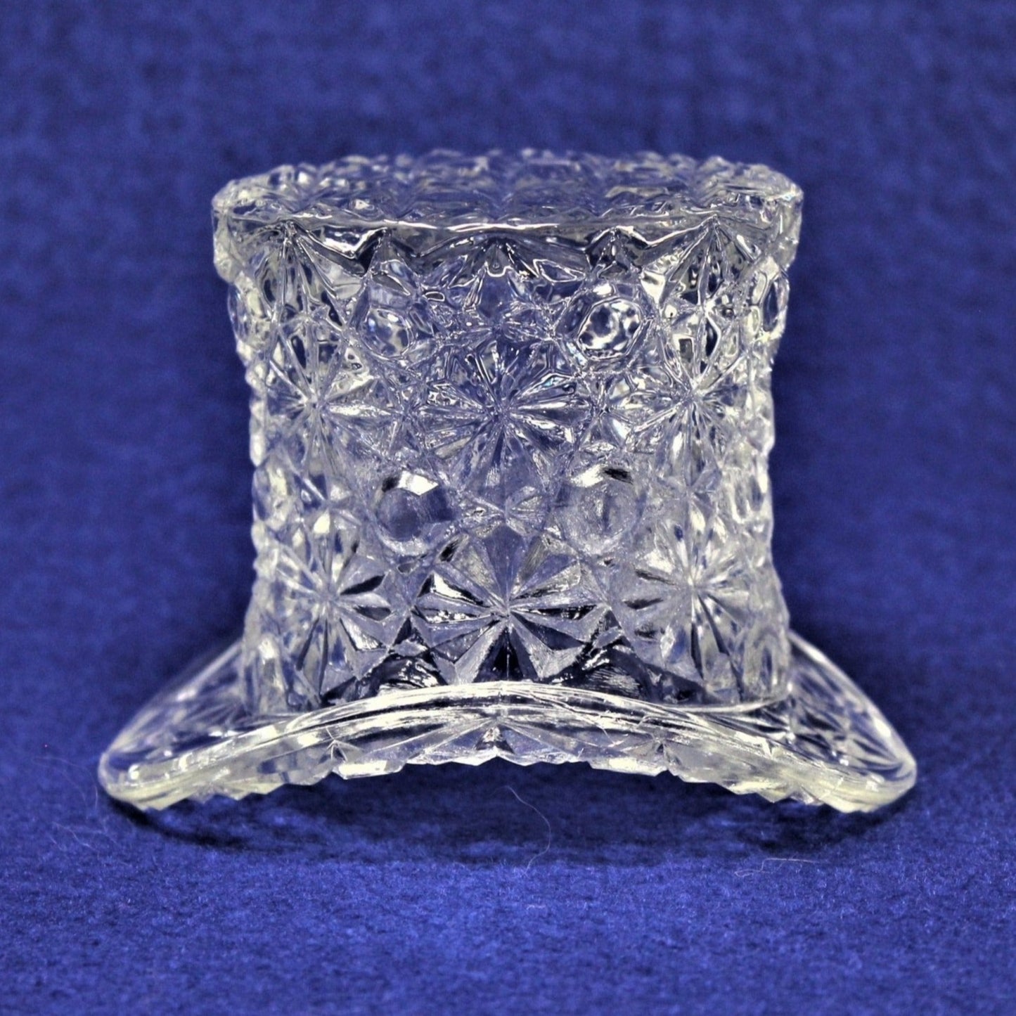 Top Hat, Fenton, Daisy & Button Clear Glass, Vintage