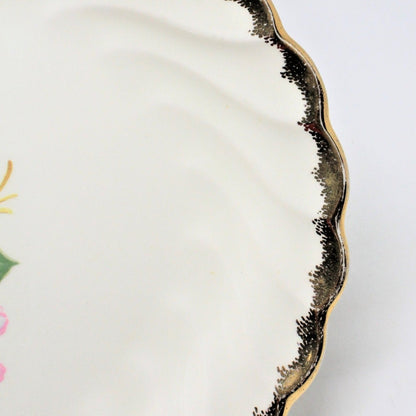 Serving Platter, Royal China, Quban Royal, 22K Gold, Vintage 14"