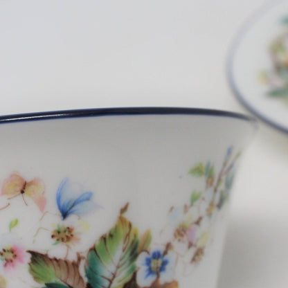 Teacup and Saucer, Lenox / Oxford, Brandywine, Bone China, Vintage