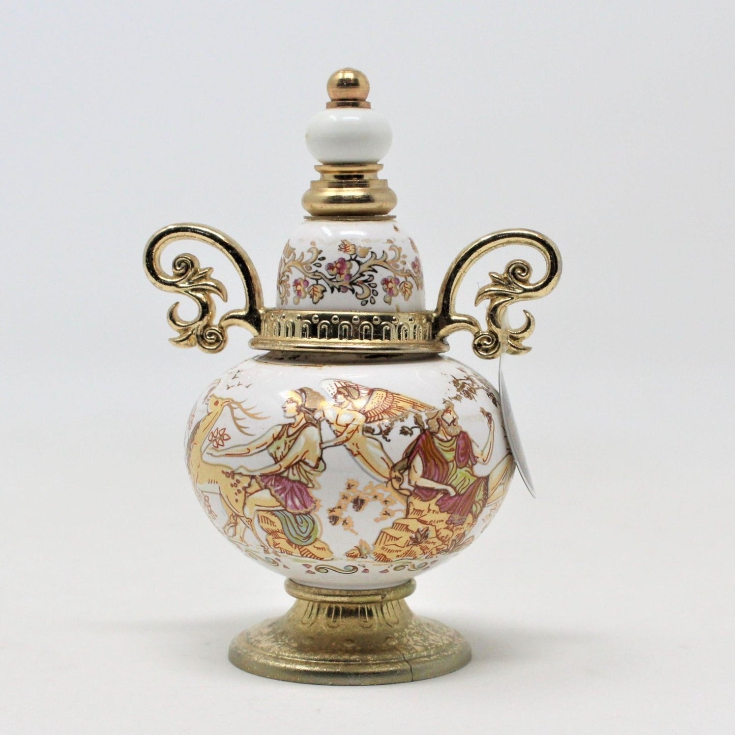 Perfume Bottle, Pallini Attiki, Giorgio, Hand Made in Greece, Vintage