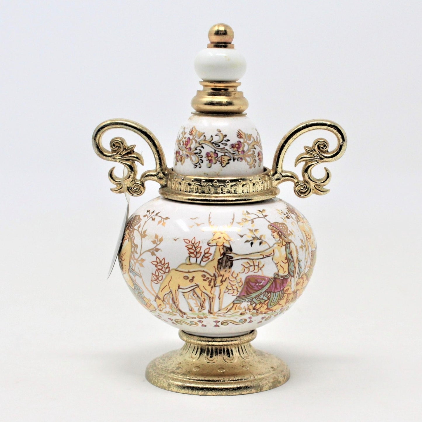 Perfume Bottle, Pallini Attiki, Giorgio, Hand Made in Greece, Vintage