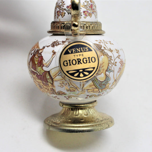 Perfume Bottle, Pallini Attiki, Giorgio, Hand Made in Greece, Vintage