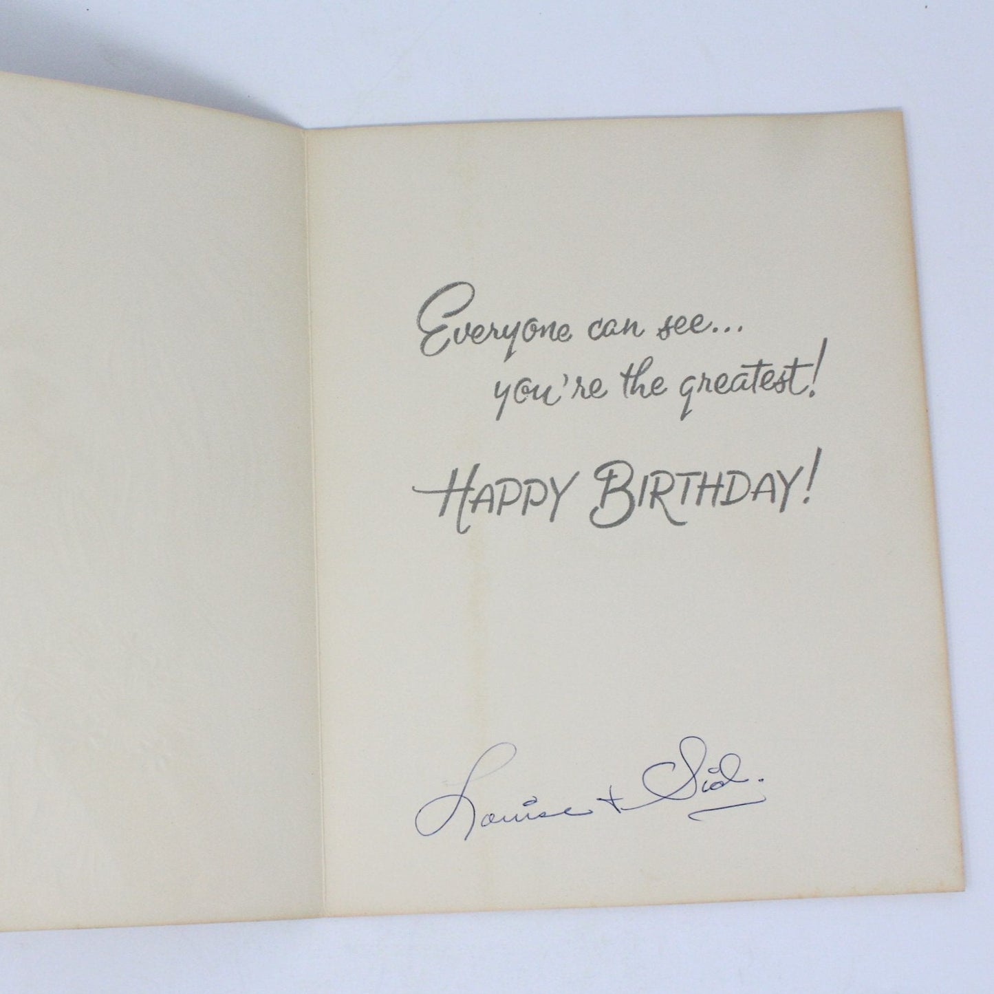 Greeting Card / Birthday, COBY Puppy Dog with Gift, Used, Vintage